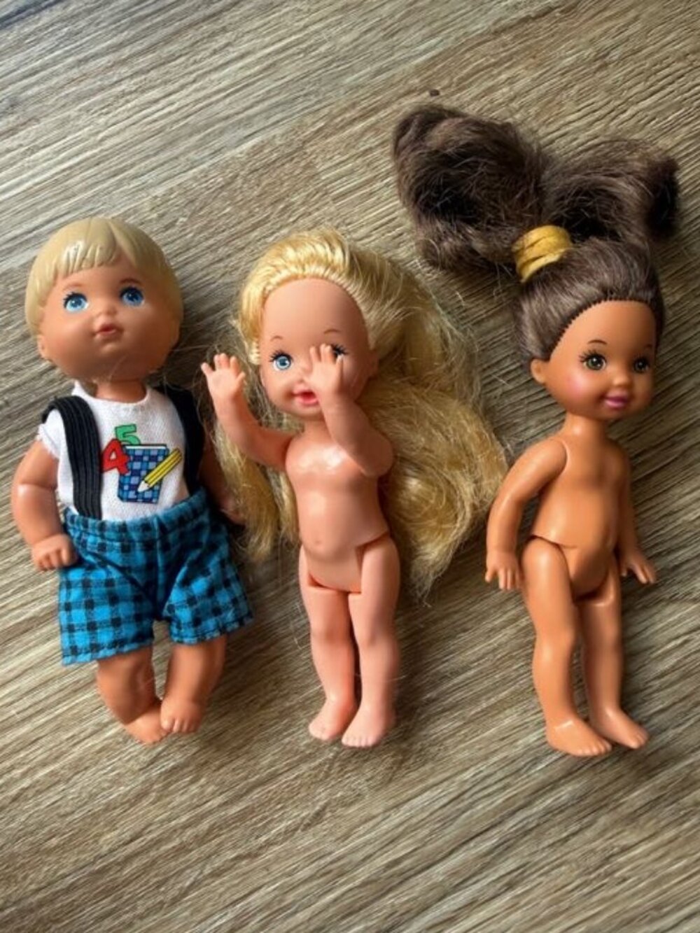 Vintage 90s Kelly & Friends Barbie Dolls Kelly & Marisa Barbie teacher's student